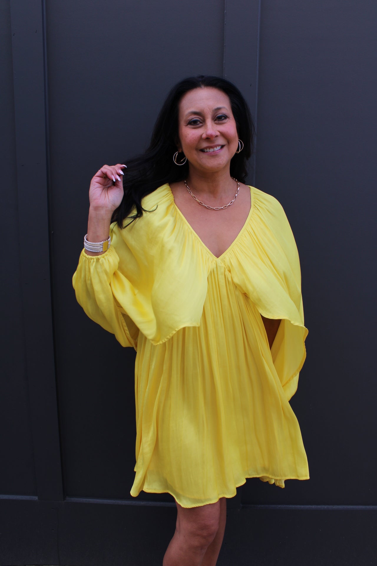 Stunning Mini Dress | Yellow