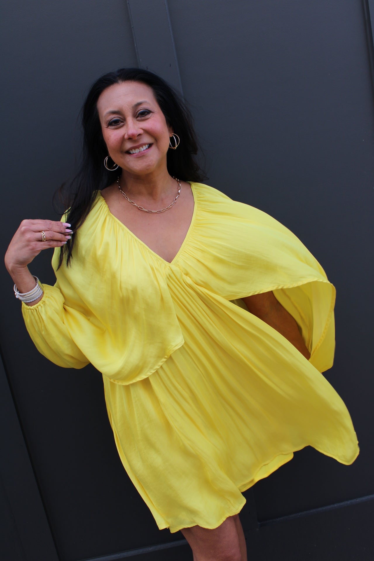 Stunning Mini Dress | Yellow